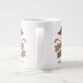Putt Pirates Golfing Hobby Personalisiert Jumbo-Tasse (Rückseite)