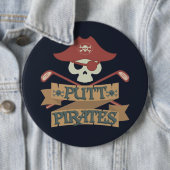 Putt Pirates Golfing Hobby Sports Button (Beispiel)