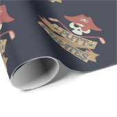 Putt Pirates Golfing Hobby Sports Geschenkpapier (Rolleneckpunkt)