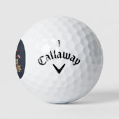 Putt Pirates Golfing Hobby Sports Golfball (Logo)