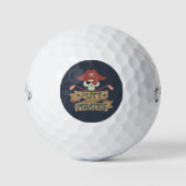 Putt Pirates Golfing Hobby Sports Golfball (Vorderseite)