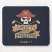 Putt Pirates Golfing Hobby Sports Mousepad (Vorne)