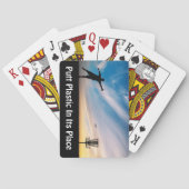 Putt Plastic in its Place Spielkarten (Rückseite)