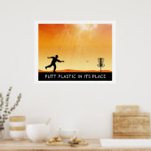 Putt Plastik an seiner Stelle Poster (Küche)