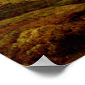 Puttenwald mit Kaninchen Jean Lamorinière Poster (Ecke)