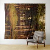 Puttenwald mit Kaninchen Jean Lamorinière Wandteppich (Beispiel (Horizontal))