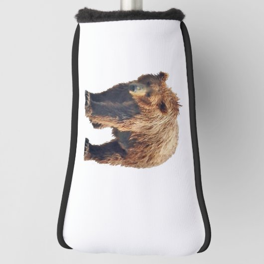 Putter-Abdeckung mit Grizzlybären Golf Headcover (Rotieren 90)
