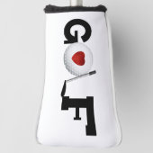 Putter Cover Golf Headcover (Rotieren 90)