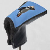 Putter Cover mit Puffstein Golf Headcover (3/4 Vorderseite)