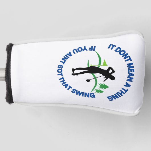 Putter Golf Club Cover for Women Golfers Golf Headcover (Vorderseite)