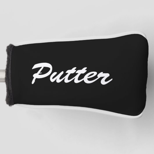 Putter Golf Headcover (Vorderseite)