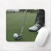 Putter-Mausunterlage Mousepad (Mit Mouse)