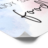 Putter oder Birnen Genießen Sie ein Lebensmittelze Poster (Ecke)