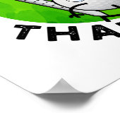 Putter später als nie lustig Golf Pub Poster (Ecke)