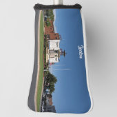 Putterdeckel, weiß golf headcover (Rotieren 90)