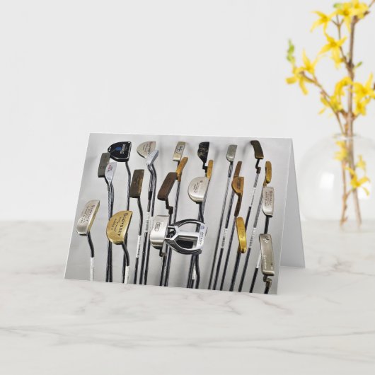 "Putters 100" Danke Karte (Gelbe Blume)