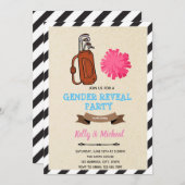 Putters oder Pom Poms Geschlecht offenbaren Karte (Vorne/Hinten)