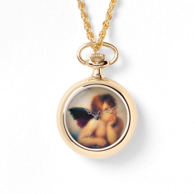Putti Angel Armbanduhr (Vorderseite)