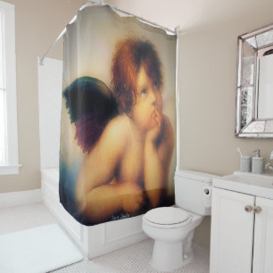 Putti Angel Duschvorhang