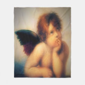 Putti Angel Fleecedecke (Vorderseite)