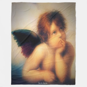 Putti Angel Fleecedecke