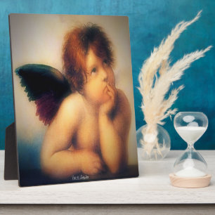 Putti Angel Fotoplatte