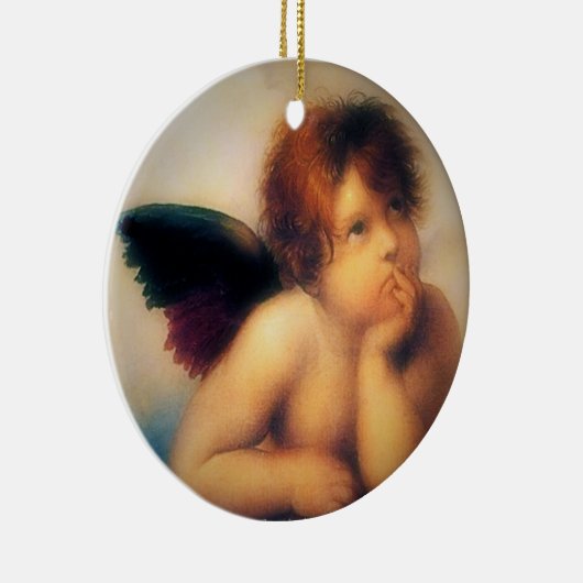 Putti Angel Keramik Ornament (Rechts)