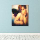 Putti Angel Leinwanddruck (Insitu (Holzboden))