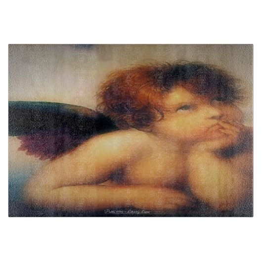 Putti Angel Schneidebrett (Vorderseite)