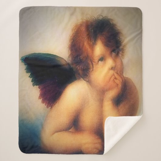 Putti Angel Sherpadecke (Vorderseite)