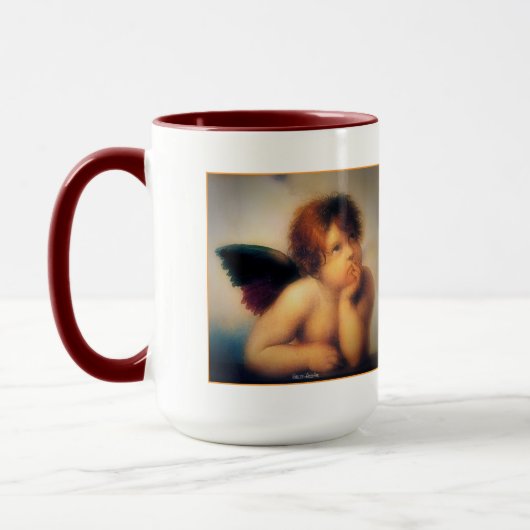 Putti Angel Tasse (Links)