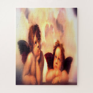 Putti-Paar Engel Puzzle