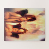 Putti-Paar Engel Puzzle (Horizontal)