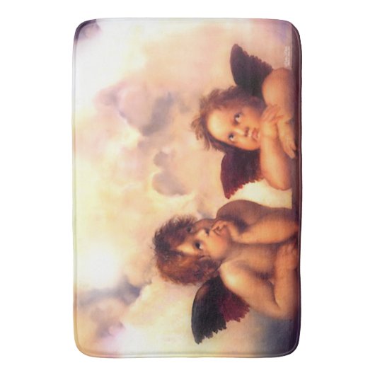 Putti Pair of Angels Badematte (Vorderseite Vertikal)