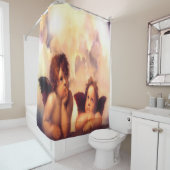 Putti Pair of Angels Duschvorhang (Beispiel)