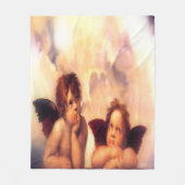 Putti Pair of Angels Fleecedecke (Vorderseite)