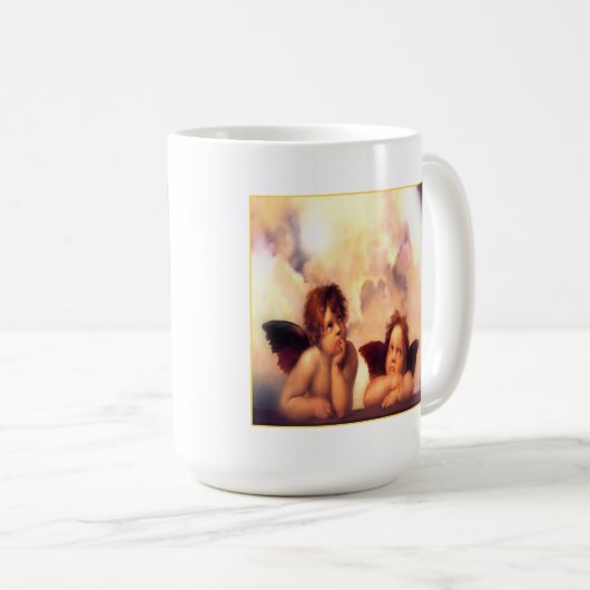 Putti Pair of Angels Kaffeetasse (VorderseiteRechts)