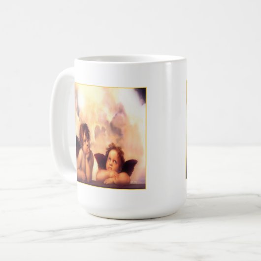 Putti Pair of Angels Kaffeetasse (Vorderseite Links)