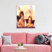 Putti Pair of Angels Leinwanddruck (Insitu (Wohnzimmer))