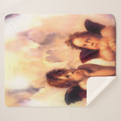 Putti Pair of Angels Sherpadecke (Vorderseite (Horizontal))