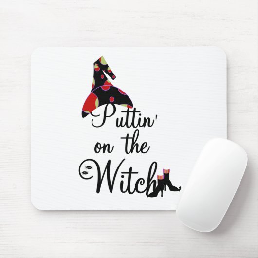 Puttin auf der Hexe Mousepad (Mit Mouse)