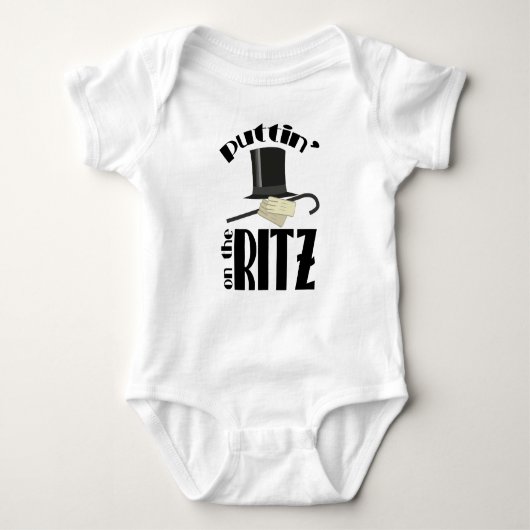 Puttin Ritz Baby Strampler (Vorderseite)