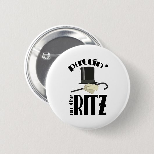 Puttin Ritz Button (Vorne & Hinten)