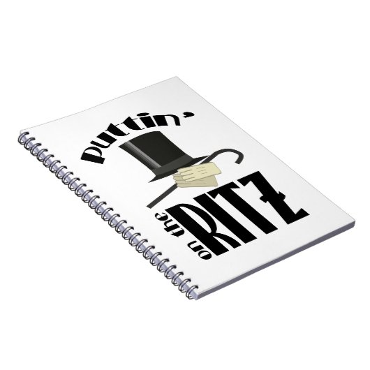 Puttin Ritz Notizblock (Rechte Seite)