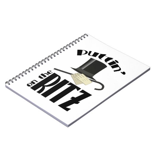 Puttin Ritz Notizblock (Linke Seite)