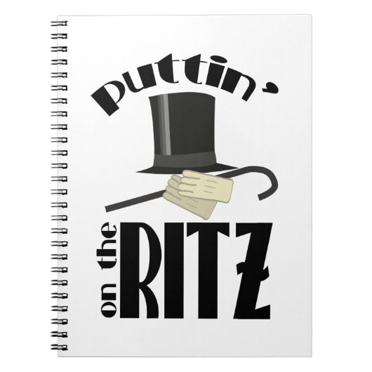 Puttin Ritz Notizblock (Vorderseite)