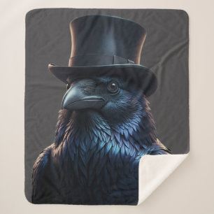 Puttin über das Ritz Corvid Ritzy Raven Sherpadecke