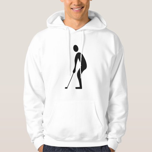 Putting - Black Hoodie (Vorderseite)