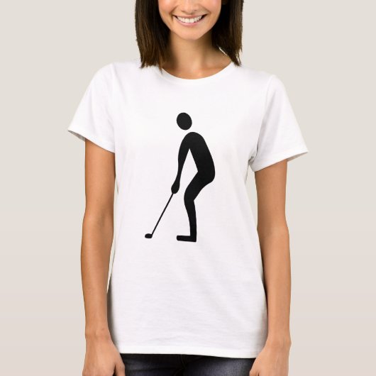 Putting - Black T-Shirt (Vorderseite)