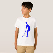 Putting - Blue T-Shirt (Vorne ganz)